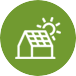 Solar Rooftop Icon